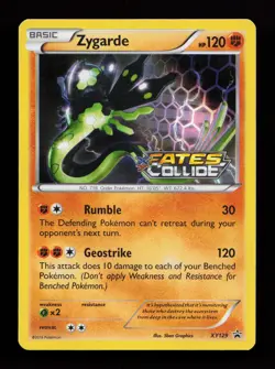 Zygarde XY129 Promo XY Promos Stamped Pokemon Card - Image 1