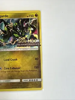Zygarde SM48 Burning Shadows Prerelease Black Star Promo Holo Pokemon TCG NM/LP - Image 2
