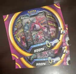 Pokemon TCG Hoopa V Box Fusion Strike Evolving Skies Vivid Brand New & Sealed - Image 1