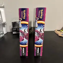 2x Pokemon TCG: Hoopa v Box BRAND NEW Sealed - Fusion Strike + Evolving Skies - Image 2