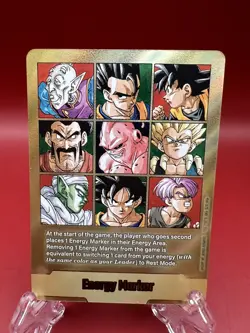 Energy Marker E-89 Gold Manga Booster 02 Dragon Ball Card English - Image 1