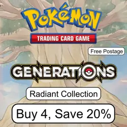 Pokemon - Generations - Choose Your Card - Radiant Collection - Pikachu, Jirachi - Image 1