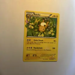 Raichu RC9/RC32 Pokemon Generations Radiant Collection Uncommon Card 2016 - Image 2