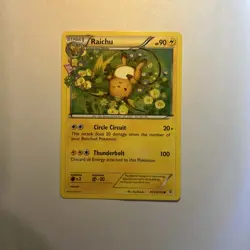 Raichu RC9/RC32 Pokemon Generations Radiant Collection Uncommon Card 2016 - Image 3