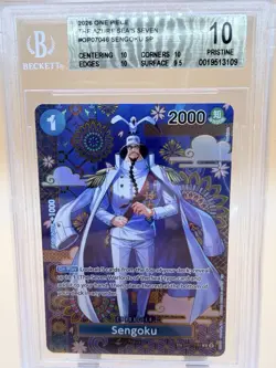**POP 1** Sengoku - OP07-046 (SP) The Azure Sea's Seven PRISTINE BGS 10 - Image 1