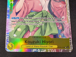 One Piece TCG Kouzuki Hiyori OP06-106 SR Wings Of The Captain English NM - Image 2