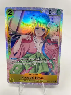 Kouzuki Hiyori SR OP06-106 - One Piece TCG - Wings of the Captain - Near Mint NM - Image 1