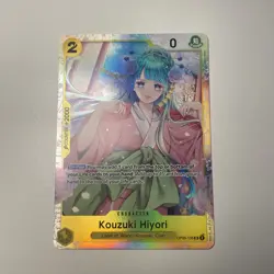 Kouzuki Hiyori SR OP06-106 - One Piece TCG - Wings of the Captain - Near Mint NM - Image 1