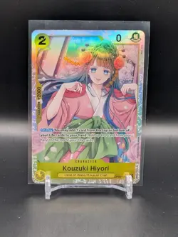 Kouzuki Hiyori SR English | Wings of the Captain | One Piece TCG OP06-106 | NM - Image 1