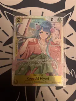 Kouzuki Hiyori SR English | Wings of the Captain | One Piece TCG OP06-106 | NM - Image 1