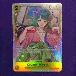 Kouzuki Hiyori OP06-106 - Wings of the Captain - FOIL SR - One Piece TCG - NM - Image 1