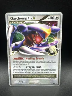 Pokemon Card - Garchomp C LV.X DP46 Diamond and Pearl Black Star Promo Holo - Image 1