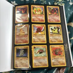 Old Vintage Wotc Pokemon Tcg Binder Bundle Joblot X100 Cards - Image 3