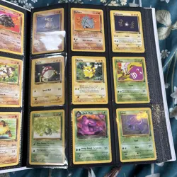 Old Vintage Wotc Pokemon Tcg Binder Bundle Joblot X100 Cards - Image 5