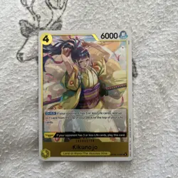 OP06-104 Kikunojo : Rare One Piece English TCG Card : OP06: Wings Of The Captain - Image 1