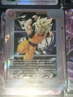 Son Goku - SB02-004 Alternate Art Manga Booster 02 Dragon Ball Card English - Image 4