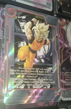 Son Goku - SB02-004 Alternate Art Manga Booster 02 Dragon Ball Card English - Image 5