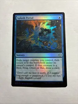 Splash Portal - Bloomburrow Foil MTG Plus Bonus Card!!! - Image 1