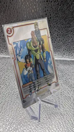 Android 16 SB01-002 R ALT ART FOIL DRAGON BALL Fusion World Manga Card M-NM 💎 - Image 3