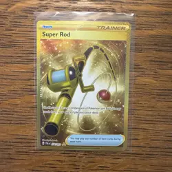 Super Rod - 276/193 - Gold Secret Rare - Paldea Evolved - Pokemon Card - Image 1