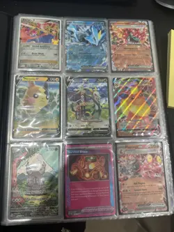 Pokemon Collection Binder 90 cards: Full Arts, Ex, Holos - Image 1