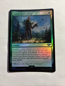 Entish Restoration - Universes Beyond: The Lord of the Rings Foil + Bonus Rare!! - Image 1