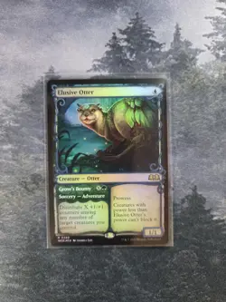 Elusive Otter (Showcase) Wilds of Eldraine Foil - Image 1