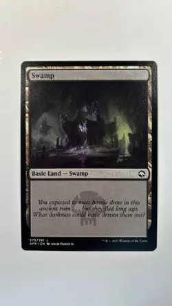 MTG AFR Swamp 273/281 Forgotten Realms Magic the Gathering - Image 1