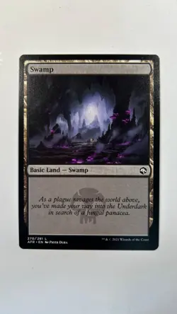MTG AFR Swamp 270/281 Forgotten Realms Magic the Gathering - Image 1