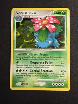 Pokemon TCG Venusaur 13/147 Supreme Victors Holo Swirl - Image 1