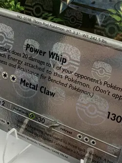 Pokemon TCG White Flare "Ferrothorn" 69/86 Master Ball HOLO UNCOMMON NM - Image 2