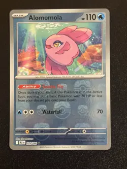 Pokemon TCG Alomomola (Master Ball Pattern) 024/086 Black Bolt - Image 1