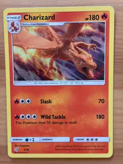 Charizard 5/18 Holo LP - Detective Pikachu 2019 - Pokemon TCG - Image 1