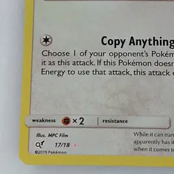 Ditto 17/18 Holo Rare - Pokemon TCG Detective Pikachu - LP - Image 5