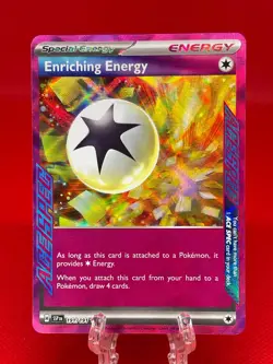 Pokemon TCG Enriching Energy 191/191 Surging Sparks Ace Spec Rare English 2024 - Image 1