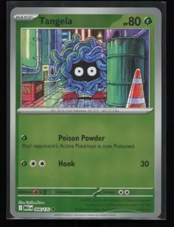 Tangela 006/132 Pokemon Mega Evolution Common Near Mint Reverse Holo - Image 1