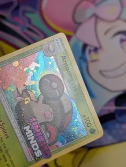 Amonguss SM202 Prerelease Promo HOLO RARE Unified Minds Pokemon NM 2018 - Image 2