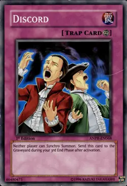 Discord - Super Rare 1st Edition ANPR-EN068 - LP - YuGiOh - Image 1