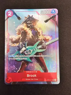 ST01-011 Brook Textured Foil - One Piece TCG - Bandai Premium Collection English - Image 1