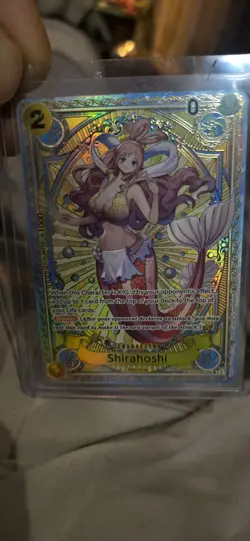 Shirahoshi SP EB01-057 OP11 A Fist of Divine Speed One Piece TCG English - Image 1