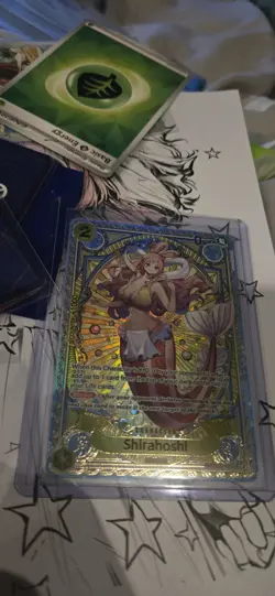 Shirahoshi SP EB01-057 OP11 A Fist of Divine Speed One Piece TCG English - Image 2