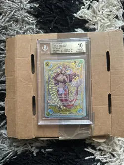 Shirahoshi SP EB01-057 OP11 A Fist of Divine Speed BGS 10 One Piece TCG - Image 1