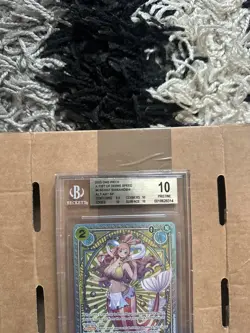 Shirahoshi SP EB01-057 OP11 A Fist of Divine Speed BGS 10 One Piece TCG - Image 3