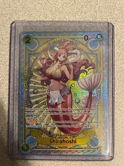 Shirahoshi SP EB01-057 OP11 A Fist of Divine Speed One Piece TCG English - Image 1