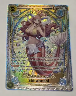 Shirahoshi SP EB01-057 OP11 A Fist of Divine Speed One Piece TCG English - Image 1