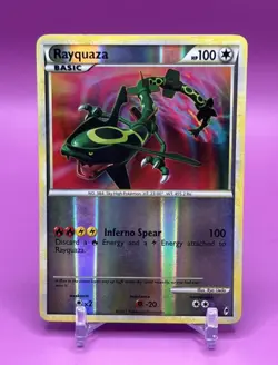 Pokemon TCG Rayquaza Call of Legends Holo Rare Card 20/95 Reverse Holo - Image 1