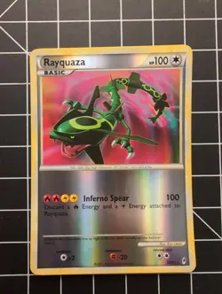 Pokemon TCG Rayquaza Call of Legends Series 20/95 Reverse Holo LP - Image 1