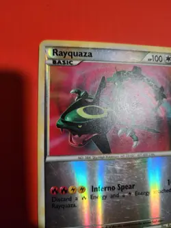 Pokemon TCG Rayquaza 20/95 Reverse Holo Rare Call of Legends - Image 3