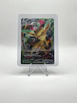 Pokemon TCG Leafeon VMAX Holo Ultra Rare Card Evolving Skies 008/203 - Image 1
