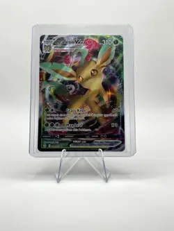 Pokemon TCG Leafeon VMAX Holo Ultra Rare Card Evolving Skies 008/203 - Image 2